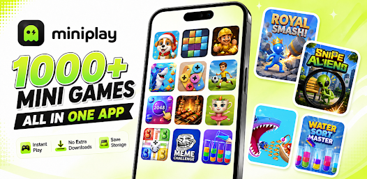 MiniPlay : Casual Mini Games — Imágenes oficiales de Google Play 1